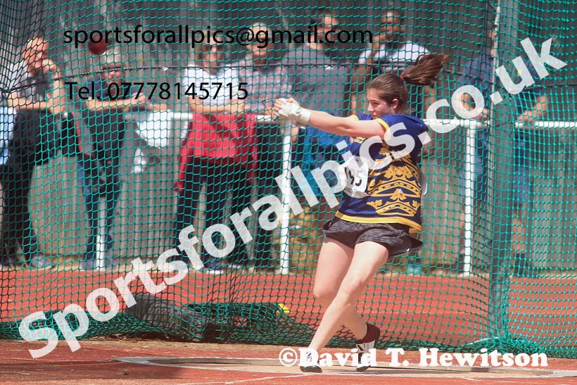 Senior Womens hammer, 2024 Northern Senior and Under-20s Track and Field Champs, Middlesbrough.  Photo: David T. Hewitson/Sports for All Pics